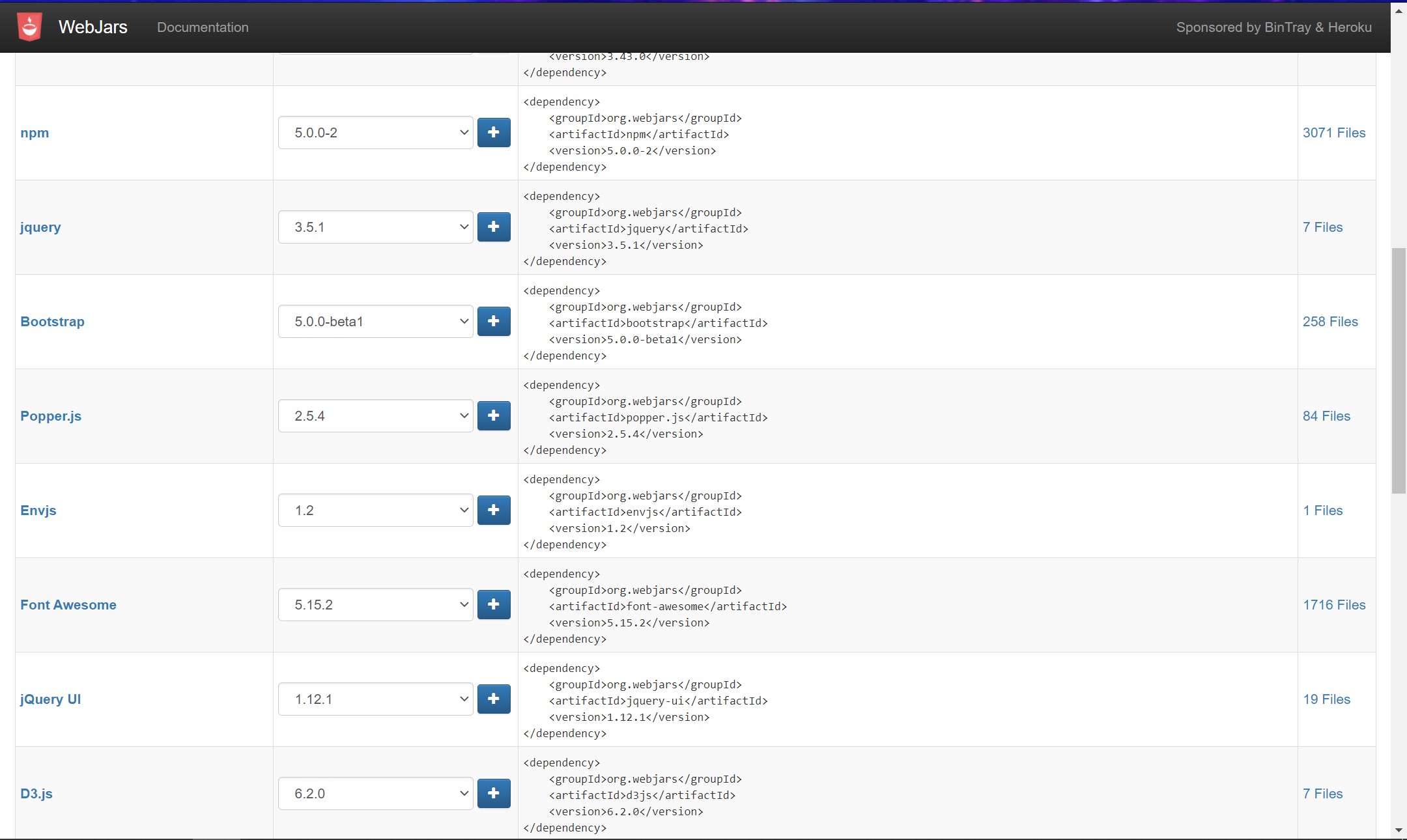 webjars